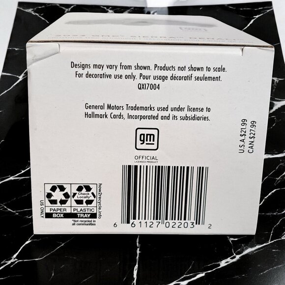 NEW 2024 Hallmark Keepsake 2023 GMC Sierra Denali Die-Cast Metal Truck Ornament - Picture 8 of 10